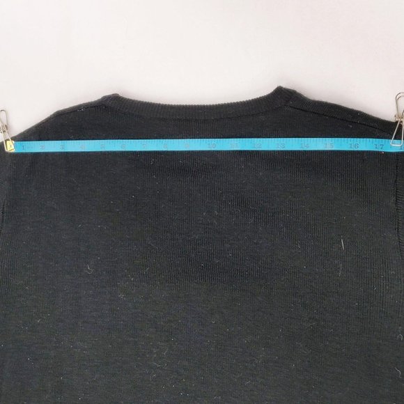 Vintage 1960s Duck Sweater Thin Knit Ducks w Ribbo - Picture 15 of 16